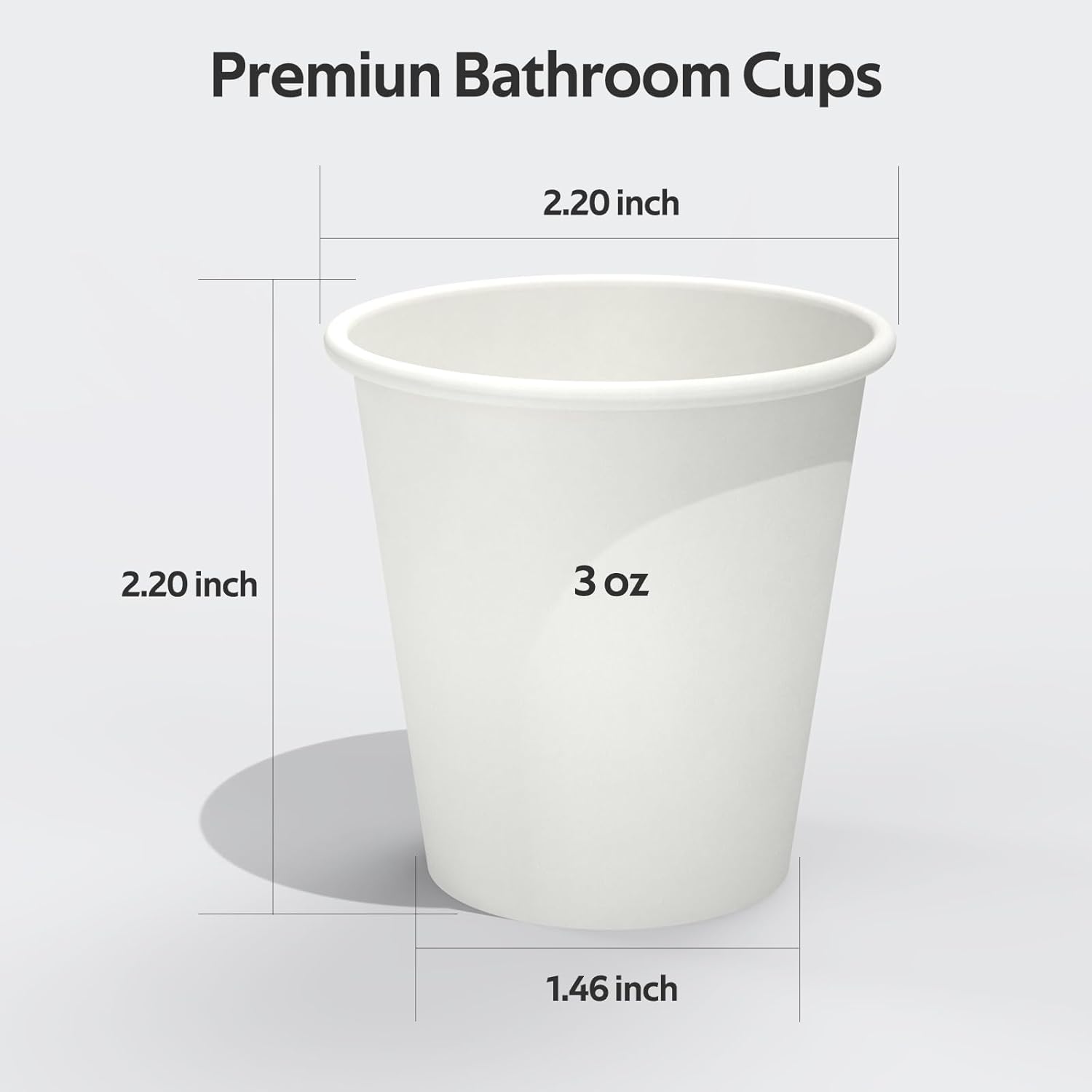 Thumbnail 1 de Dealusy 3 oz Cups 200 Count