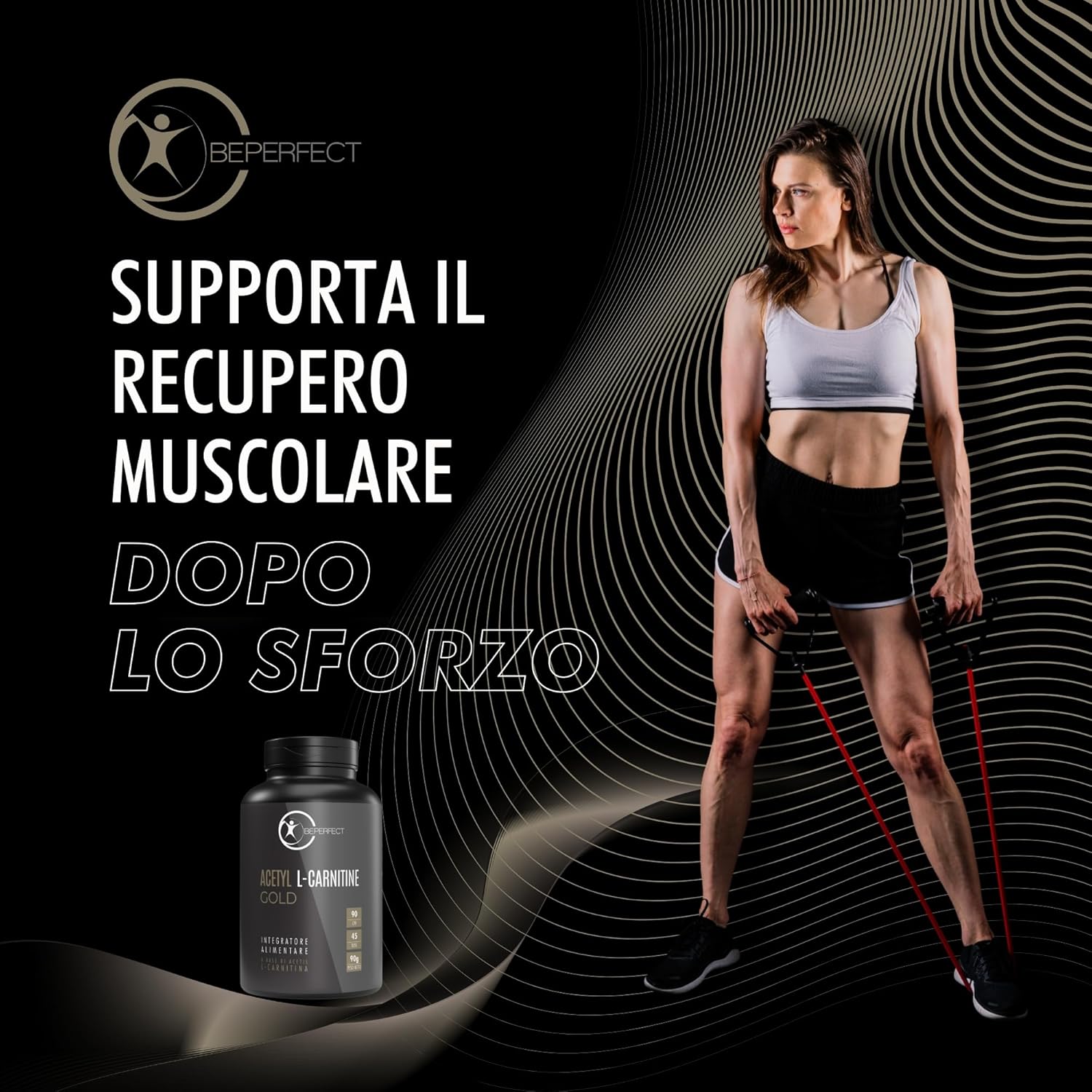 Detalle 2 de Acetil L-Carnitina Tartrato Integratore 3360 mg