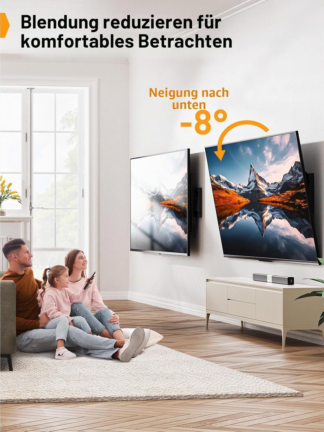 Thumbnail 4 de Perlegear PGLT5 Wandhalterung 37–82 Zoll