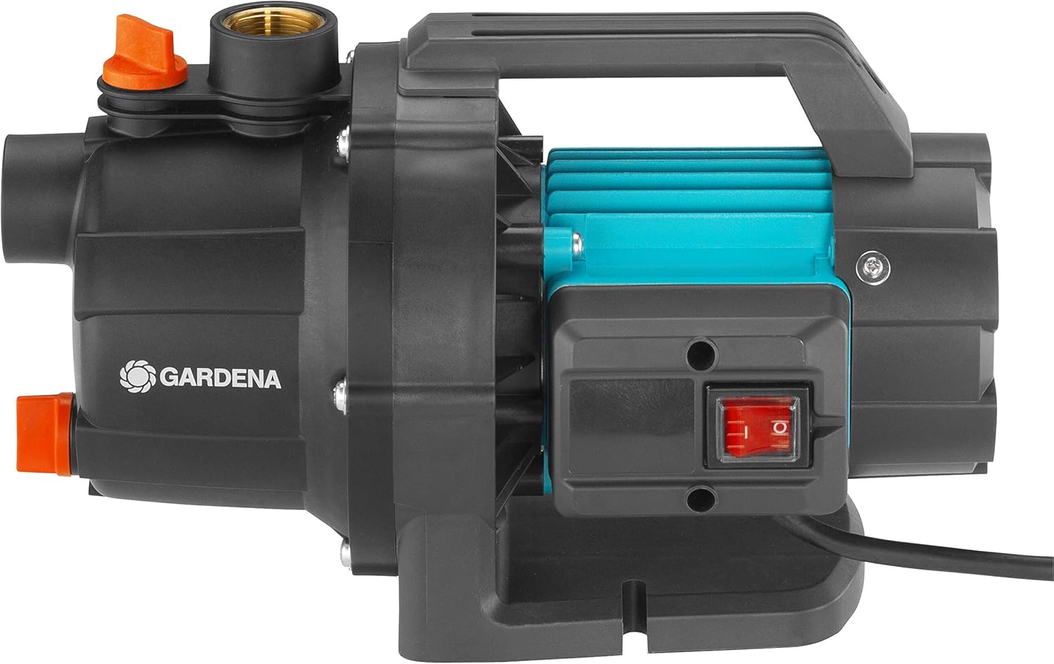 Detalle de Gardena Gartenpumpe 3000/4 Basic – Bewässerungspumpe mit 3000 l/h, 600 W, Edelstahlwelle (09010-47)