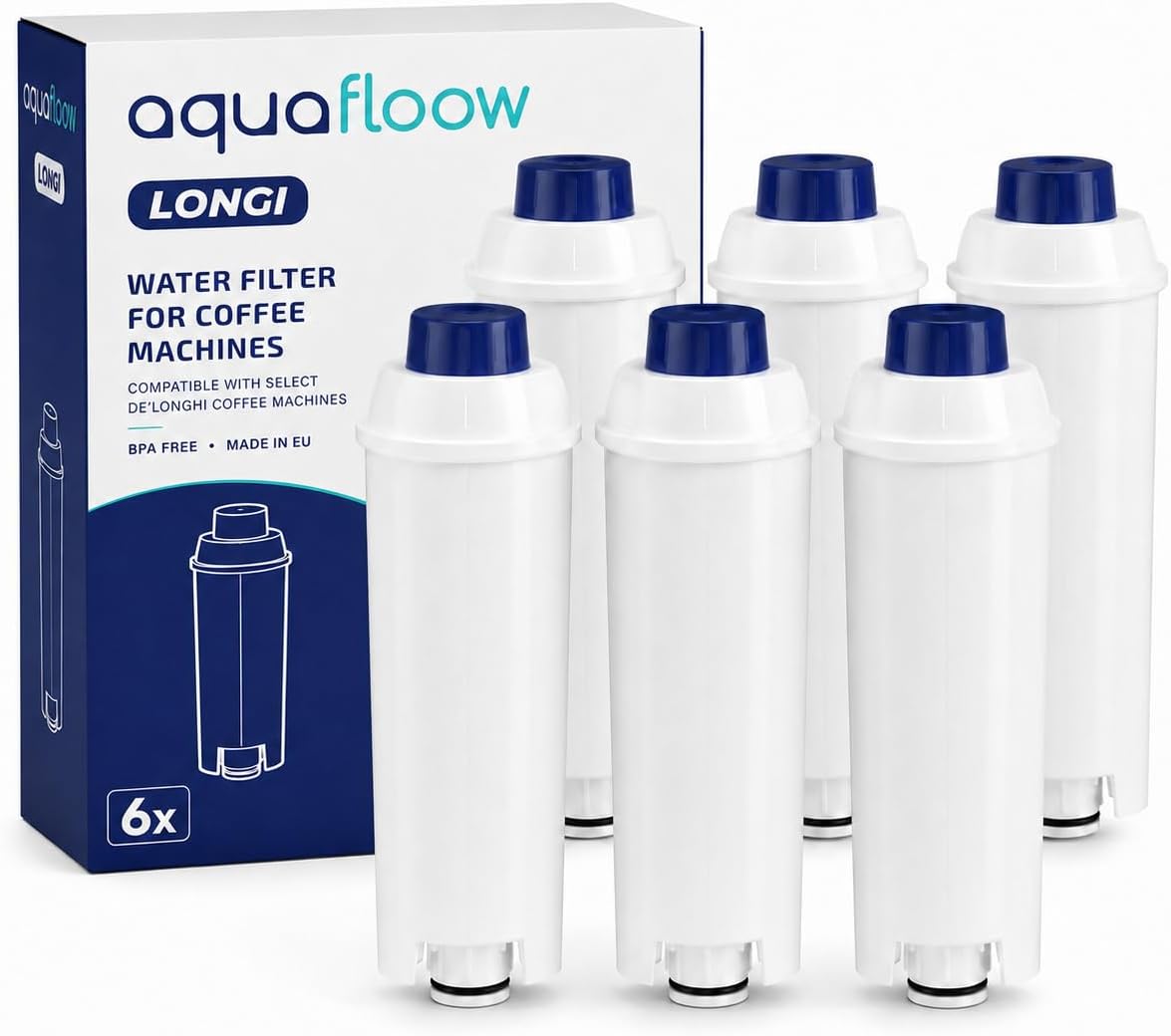 Detalle de Wessper Aquafloow 6X_AF03 – 6 filtrów do ekspresów DeLonghi DLSC002