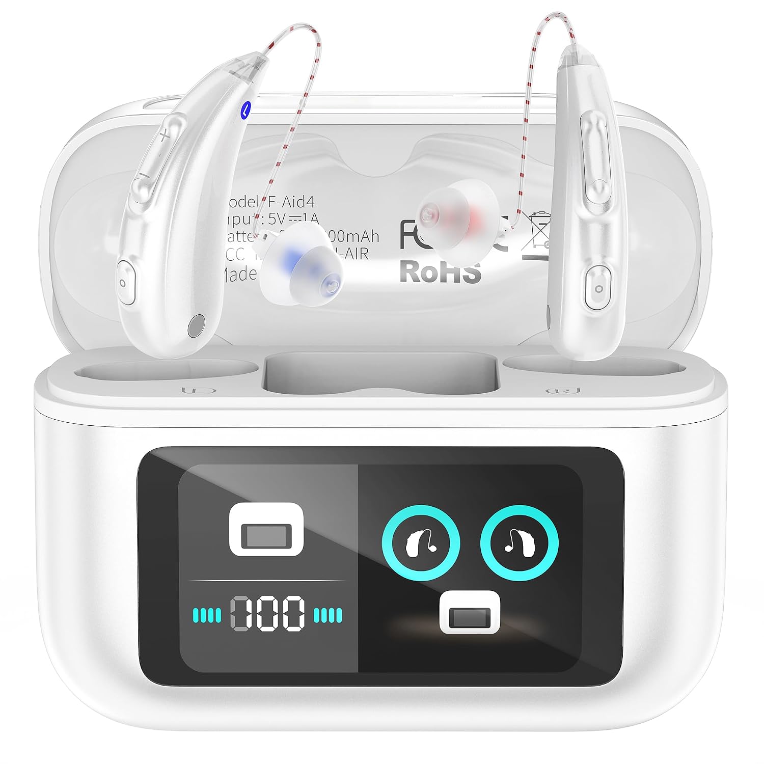 Detalle de Hearing Aids with Bluetooth App Control