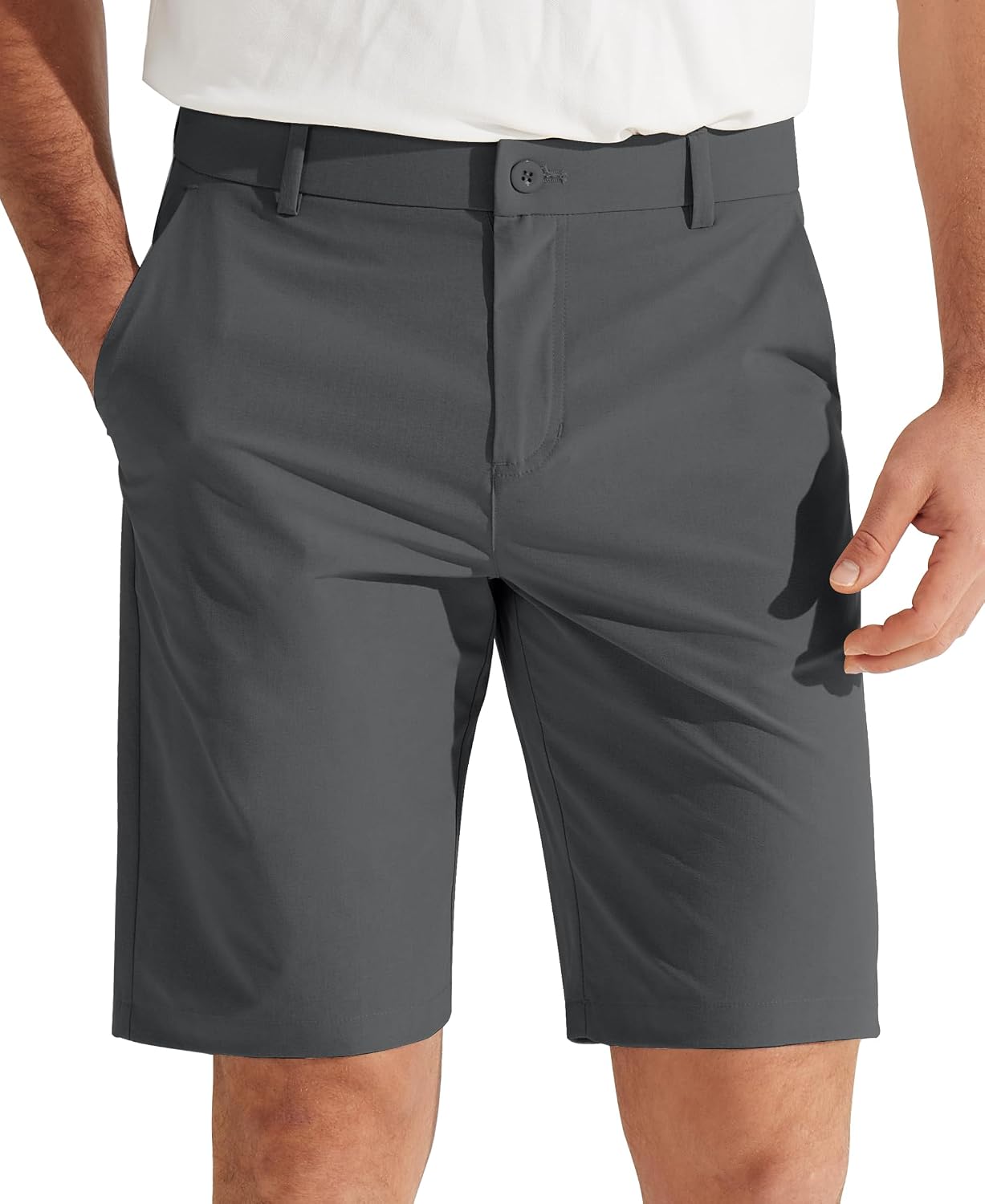 Detalle de Libin Men’s Golf Shorts 7/9" Quick Dry