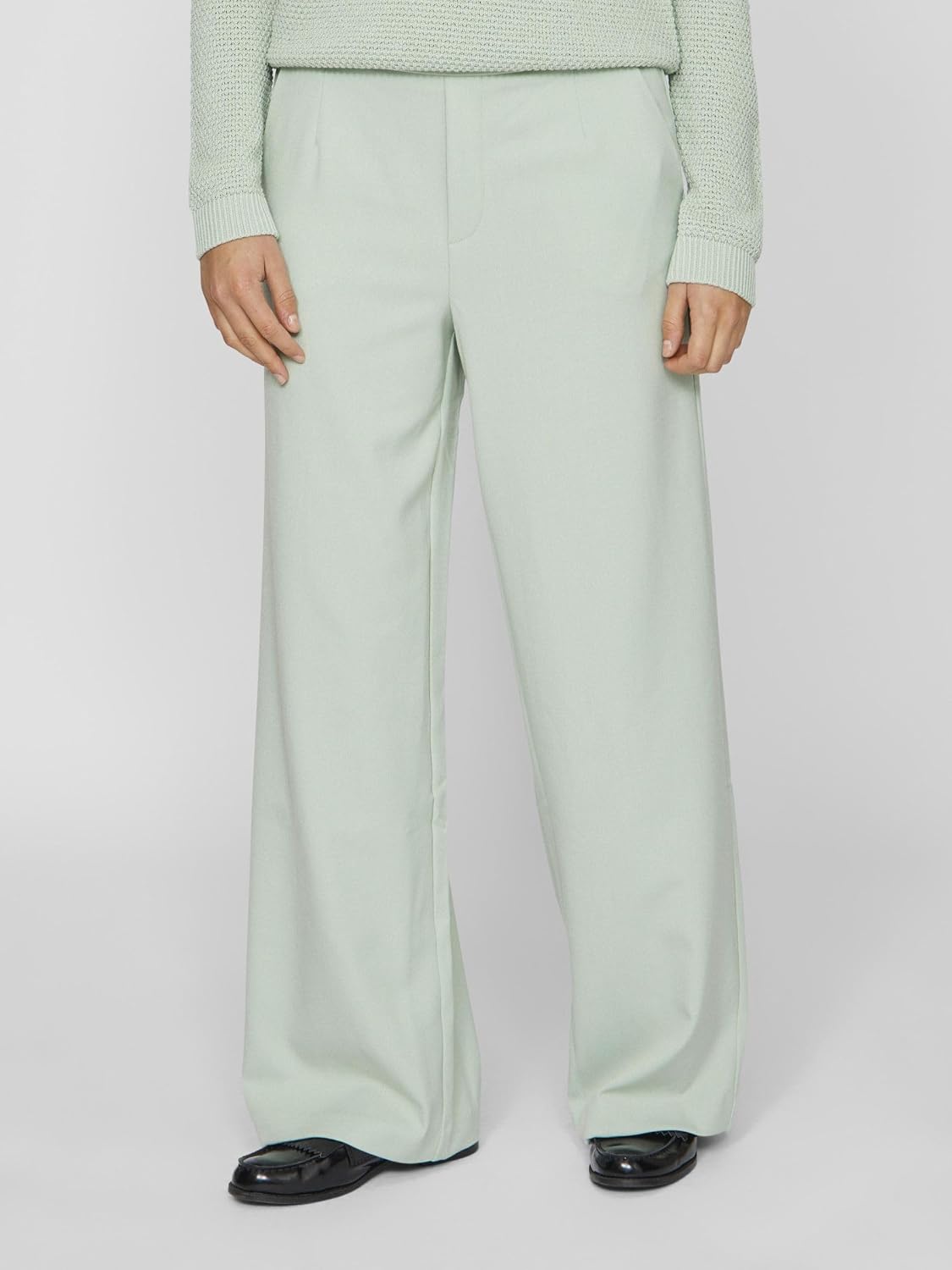 Detalle 2 de Vila Vivarone Hw Wide Pant High Waist Hose