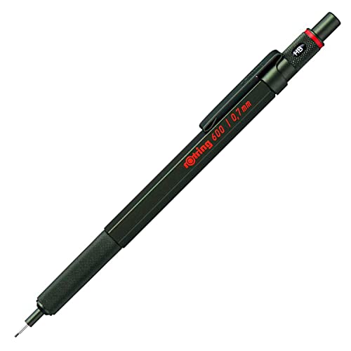 Rotring 600 Portaminas 0,7 mm — cuerpo metálico verde ✏️