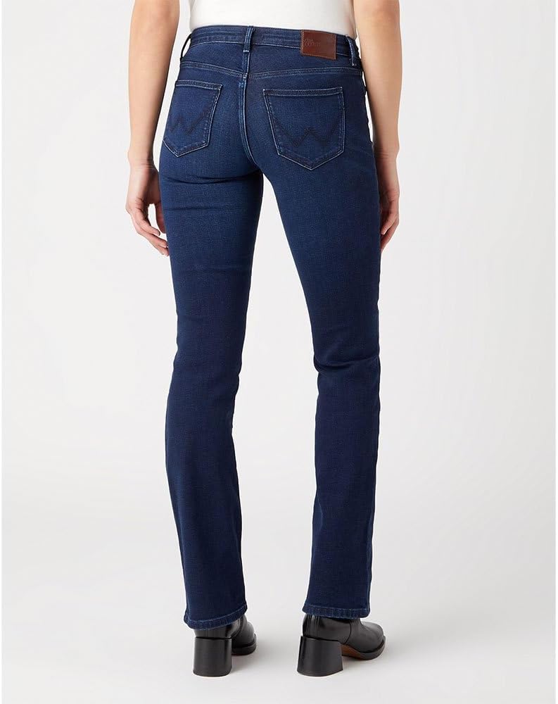 Detalle de Wrangler Women’s Misses Retro Sadie Low Rise Stretch Boot Cut Jean (W28BCY462)