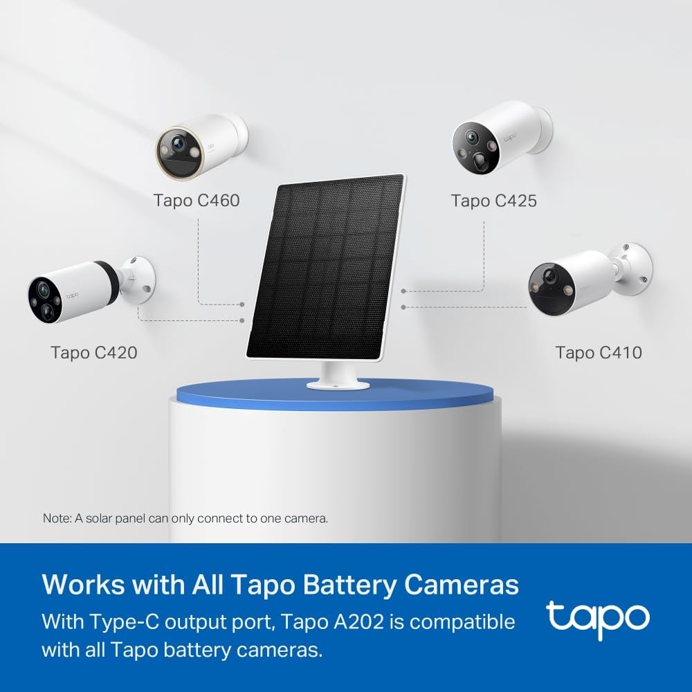 Thumbnail 4 de Tapo A202 Solar Panel for Tapo Battery Cameras