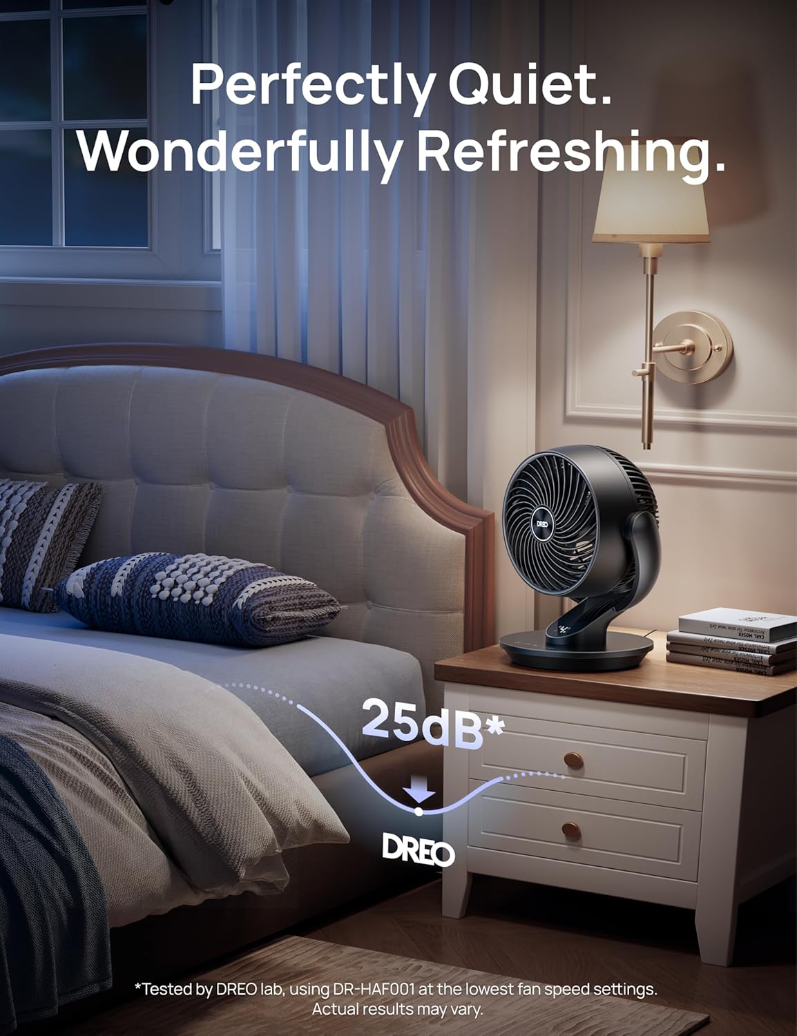 Detalle de DREO Fan 13-Inch Oscillating Table Fan
