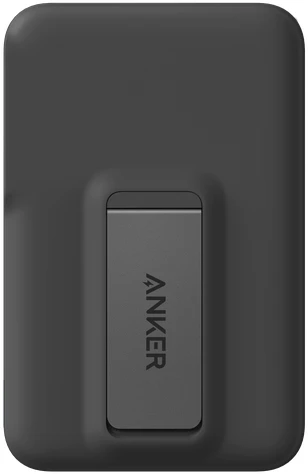Detalle de Anker Wireless Powerbank Schwarz mit MagSafe und Qi2 Magnet 10.000 mAh – Schnellladen