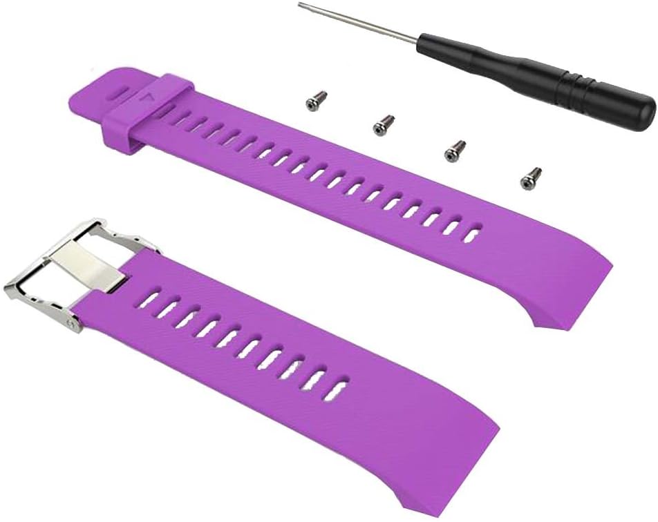 Thumbnail 6 de Bemodst Silicone Watchband for Garmin Forerunner 35 – Replacement Strap with Screw Mount Tools