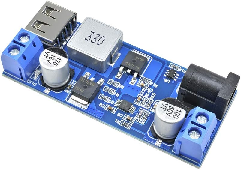 Detalle de Heemol Heemol-LH-012063 buck-convertermodule met USB, 5,2 V-uitgang