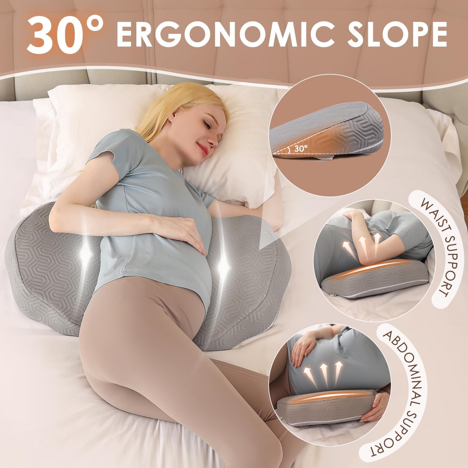 Thumbnail 1 de Chilling Home maternity pillow 10 cm wedge