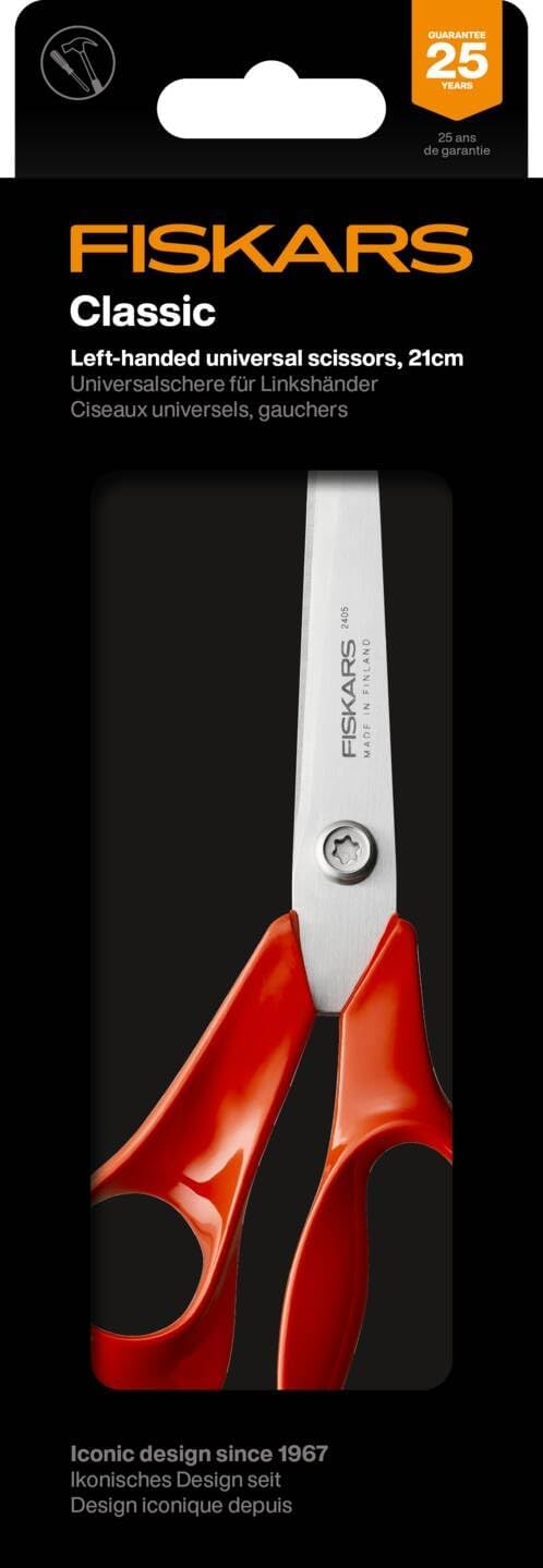 Thumbnail 6 de Fiskars 1075037 klassieke universele knutselschaar voor linkshandigen, 21 cm