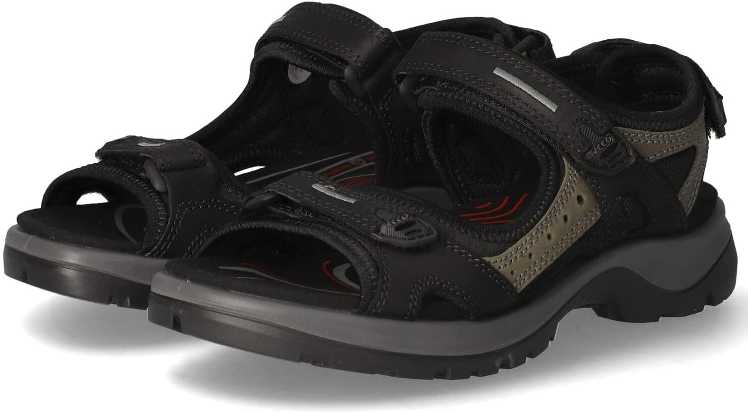 Detalle de ECCO 069563 Offroad in beige – robuste Offroad-Schuhe mit flexibler, griffiger Sohle