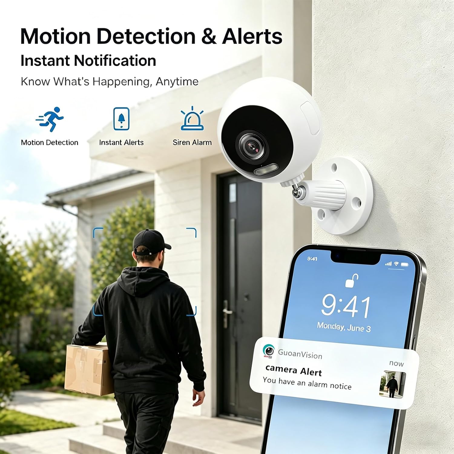 Detalle de GUOANVISION 3MP Indoor Security Camera
