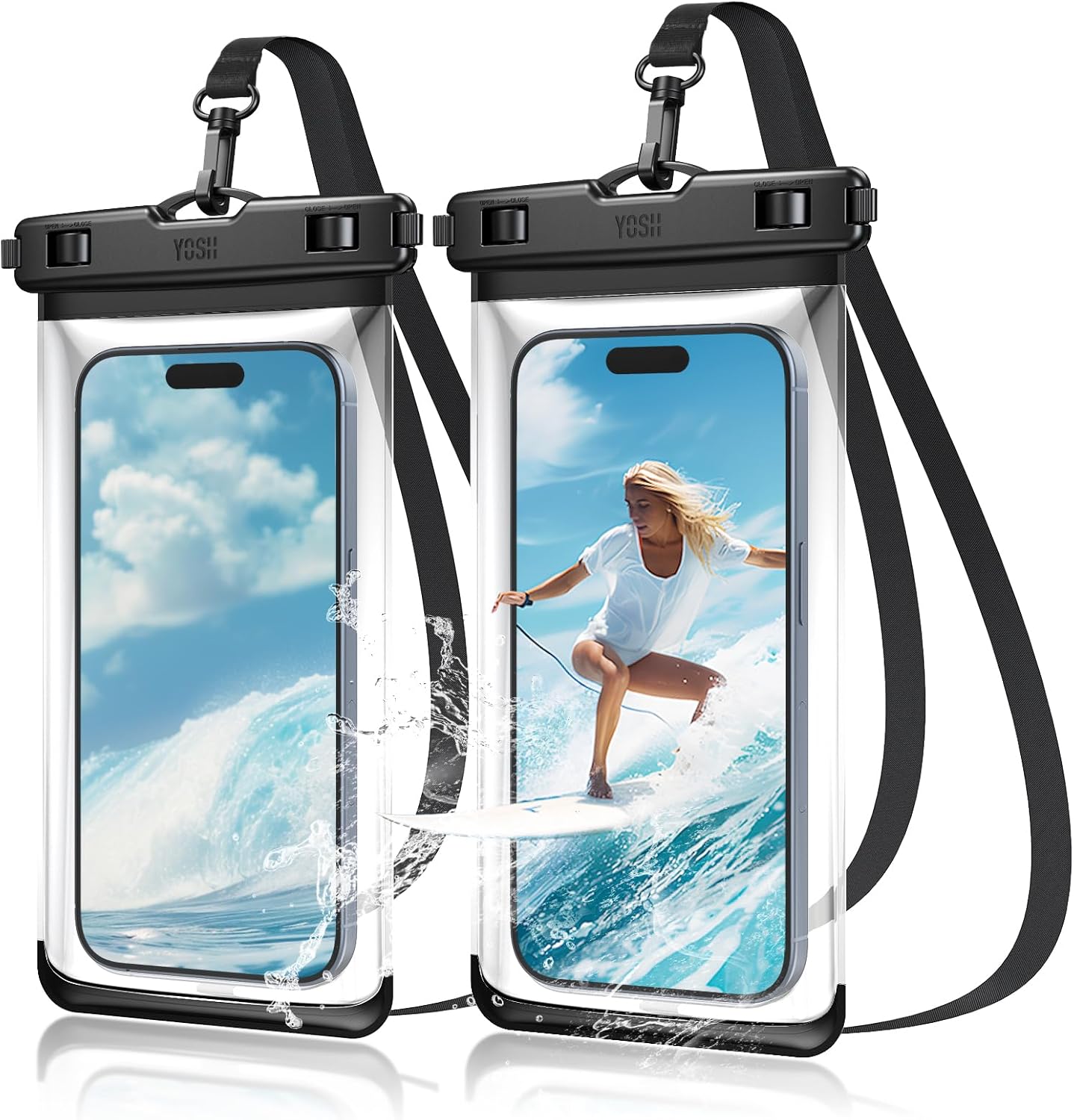 Thumbnail 6 de YOSH Pochette Étanche Smartphone IPX8 – Pochette universelle jusqu’à 7,0" (lot de 2)