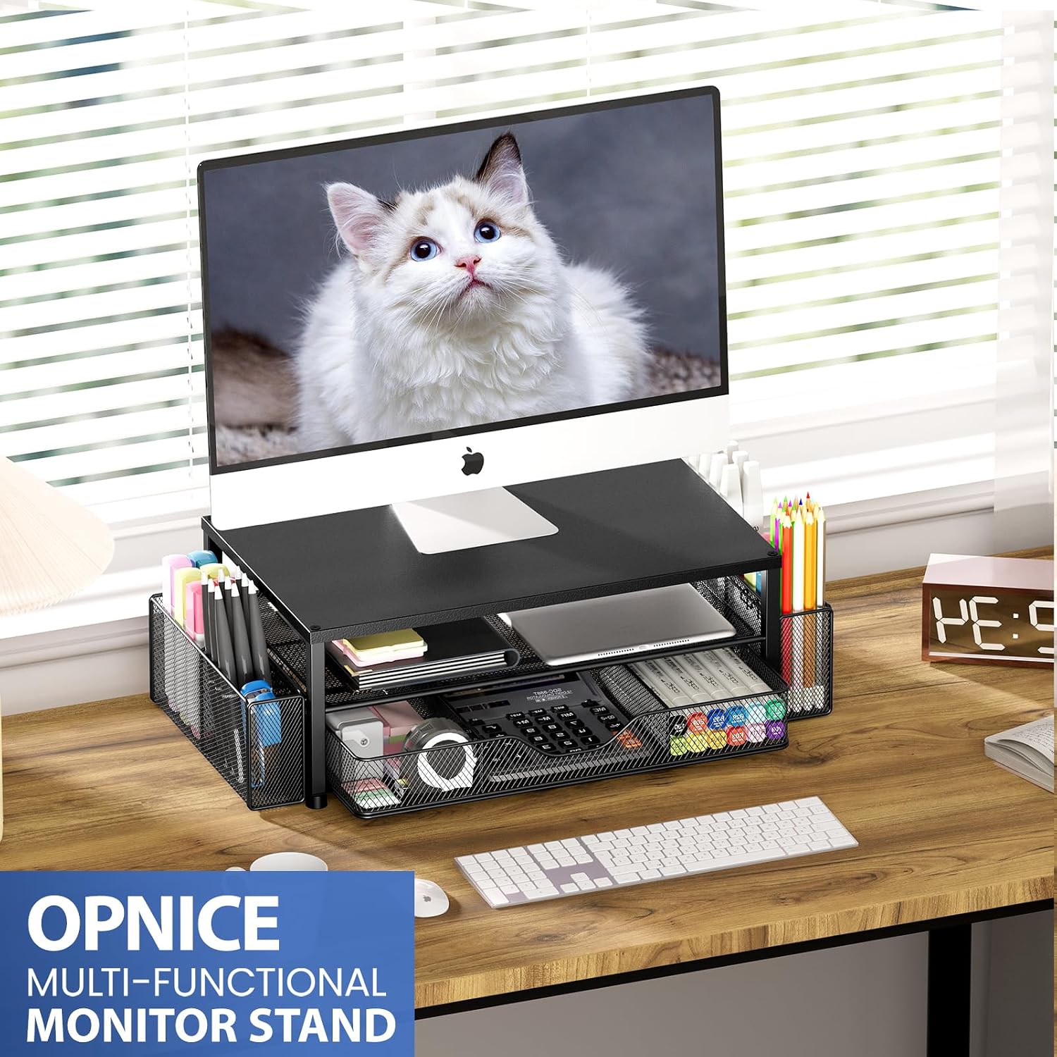 Thumbnail 5 de OPNICE Monitor Stand, 2-Tier