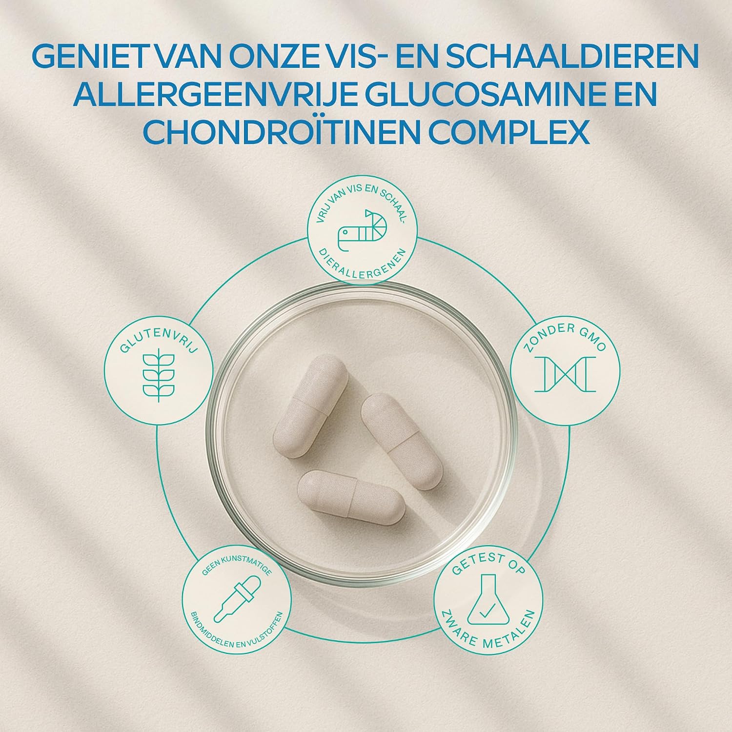 Thumbnail 5 de AAVALABS Glucosamine-complex met chondroïtine, MSM, Boswellia en vitamine C