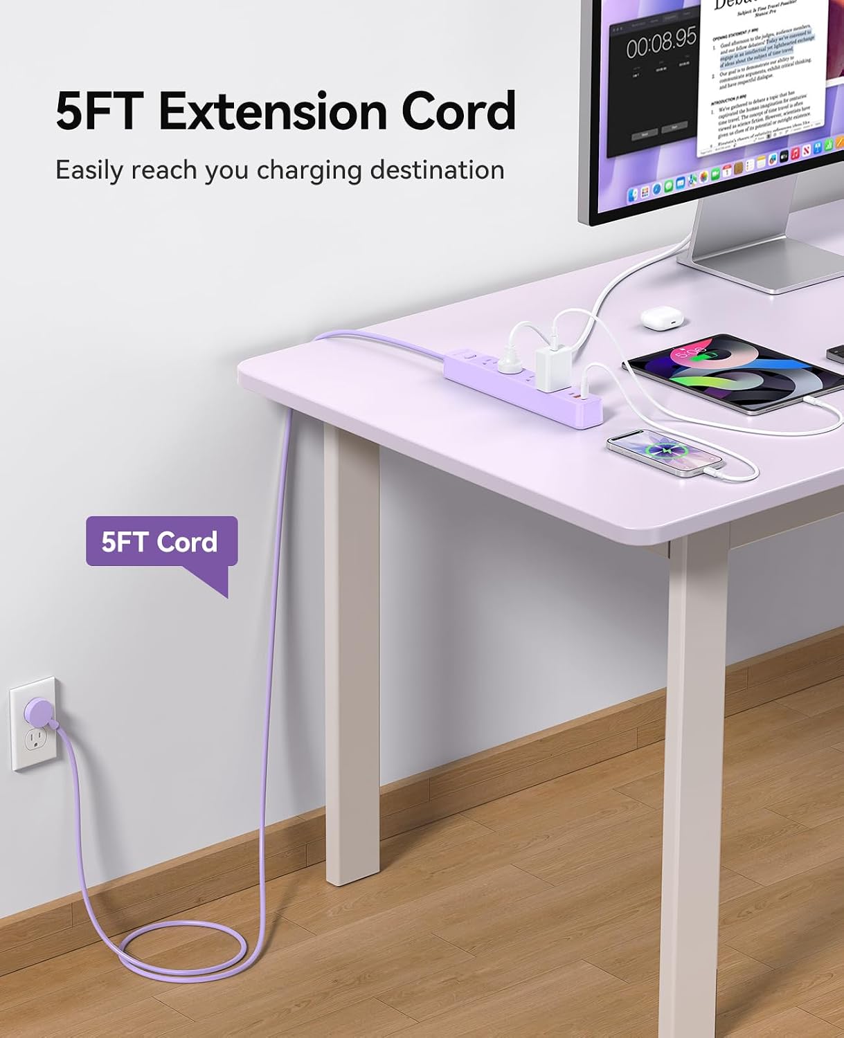 Detalle 1 de ORICO Power Strip with 20W USB-C
