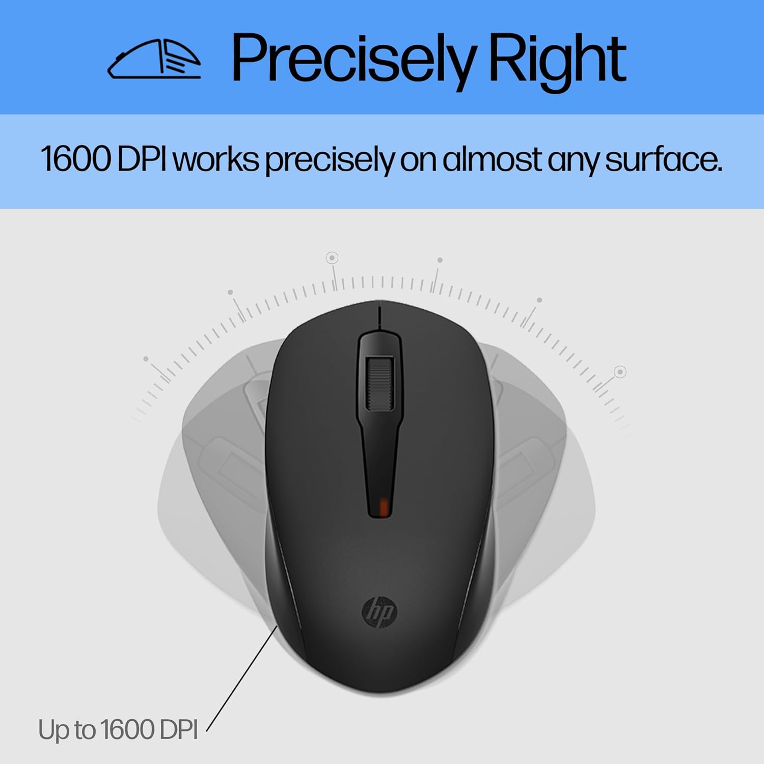 Thumbnail 2 de HP 150 wired combo mouse keyboard 1600 DPI