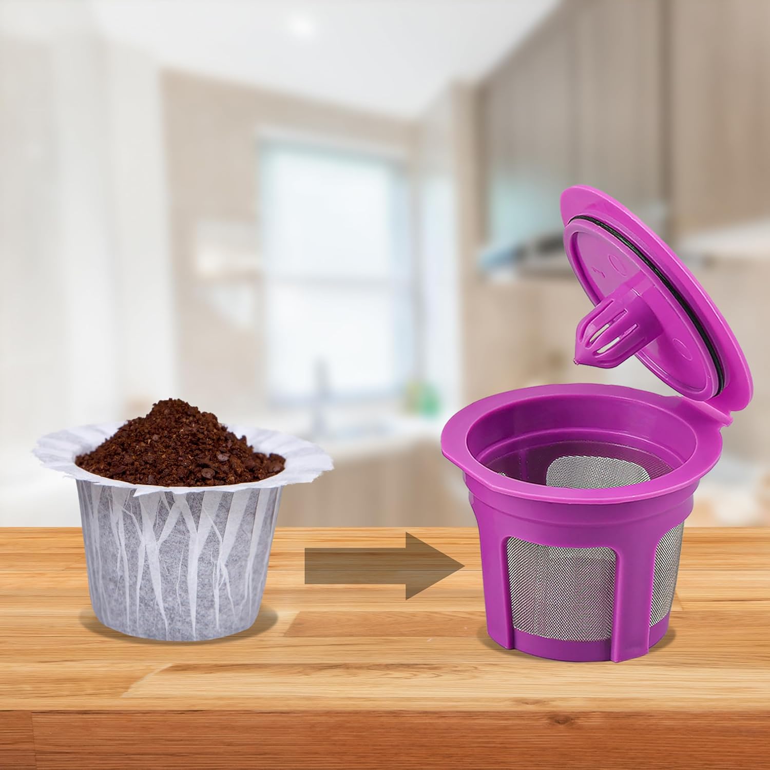 Detalle 2 de Irmidi 300 Count Disposable Coffee Filters