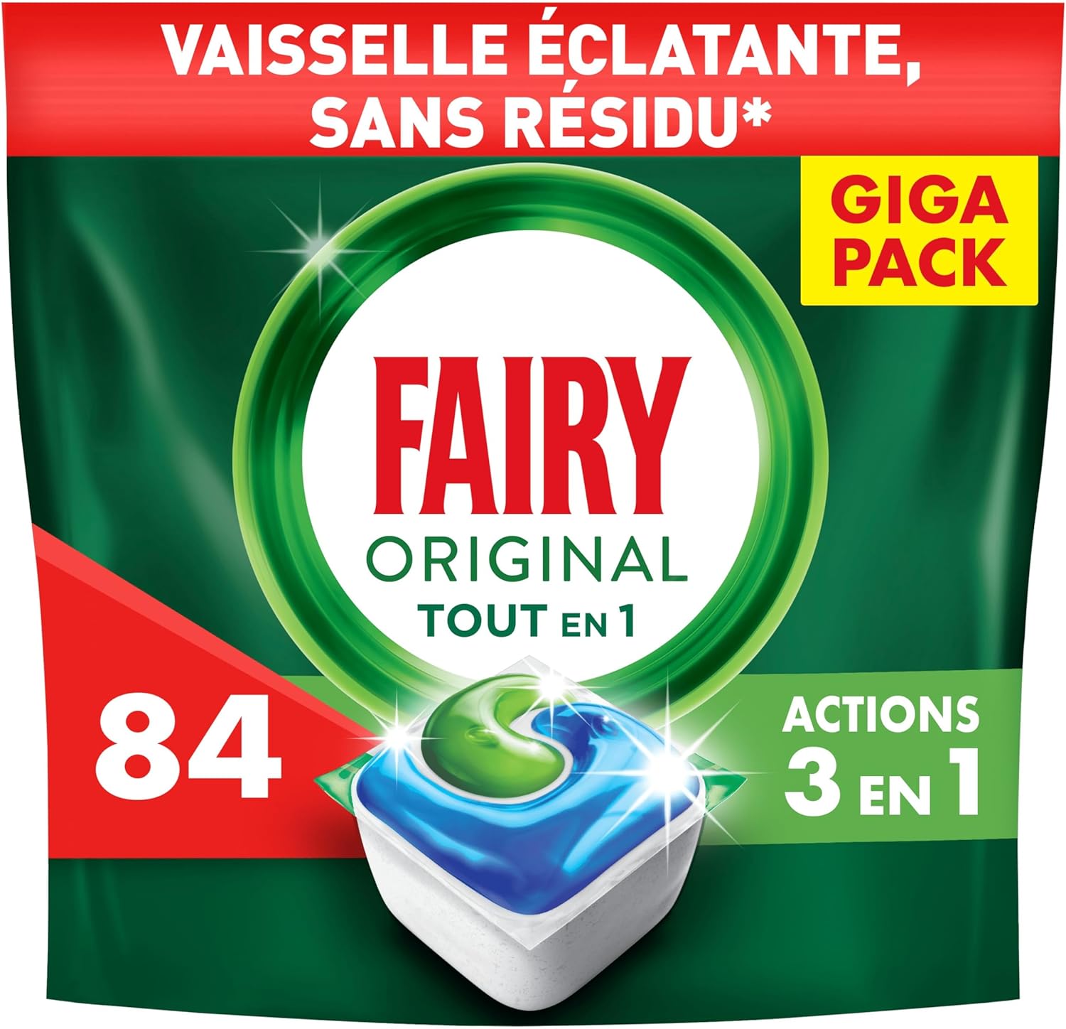 Thumbnail 6 de Fairy Original Tablettes 175 unités