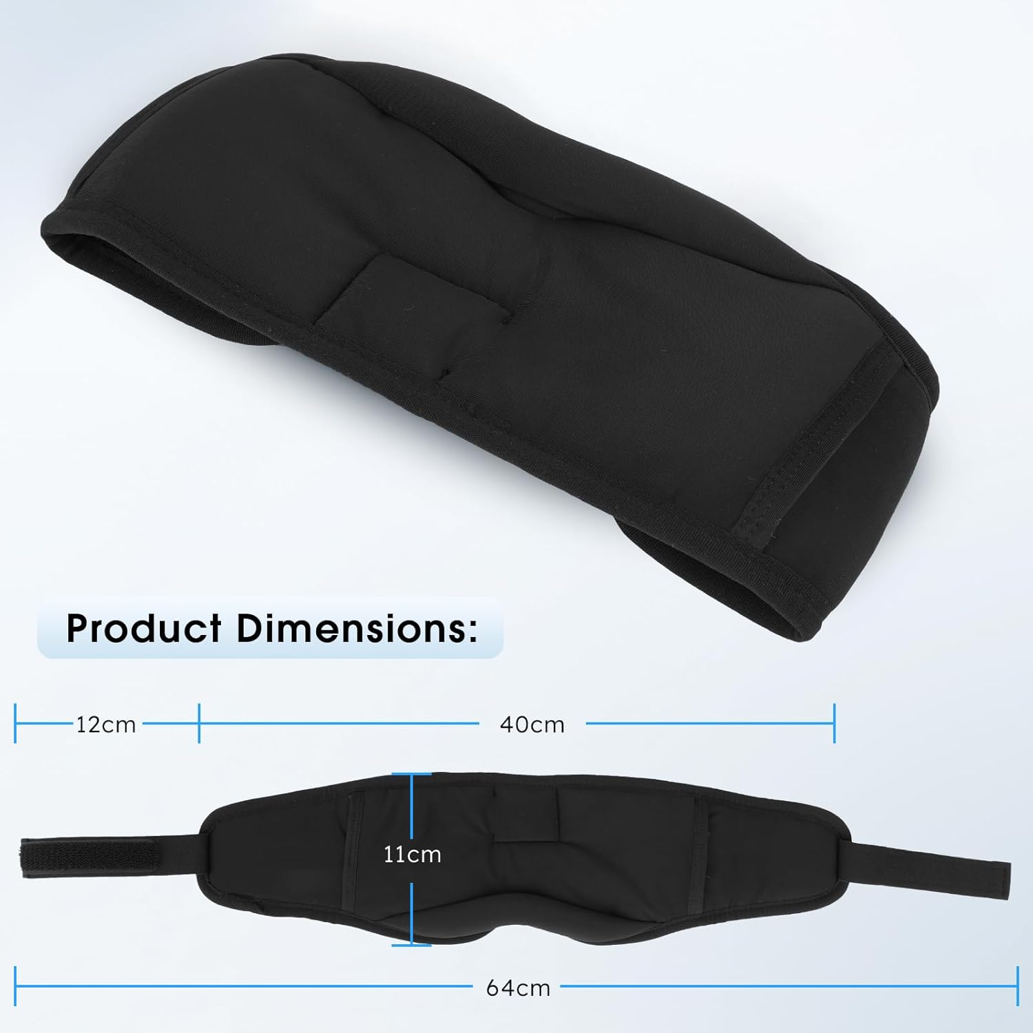 Thumbnail 4 de LOVE EYE Sleep Mask with Bluetooth Headphones – 100% Blackout, Ice Silk, Detachable Speakers