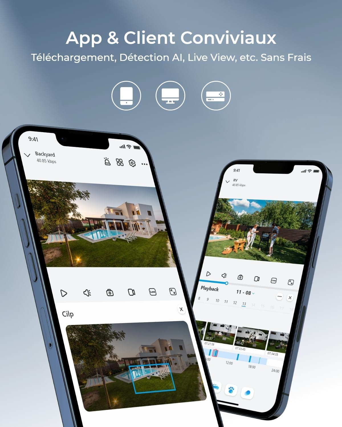 Thumbnail 5 de Reolink Lumus 2K Caméra Extérieure