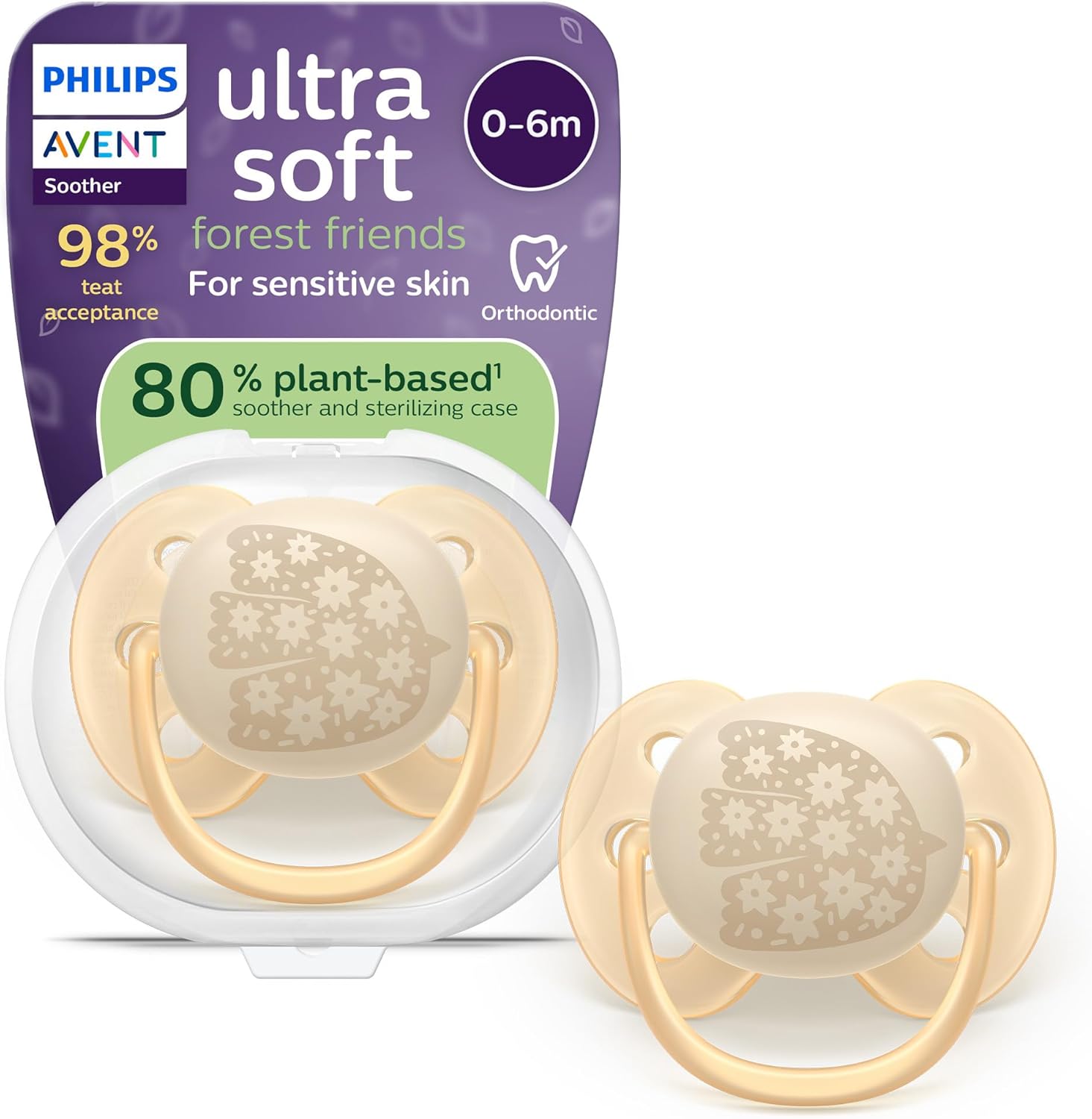Thumbnail 6 de Philips Avent Ultra Soft Soothers 0-6 Months