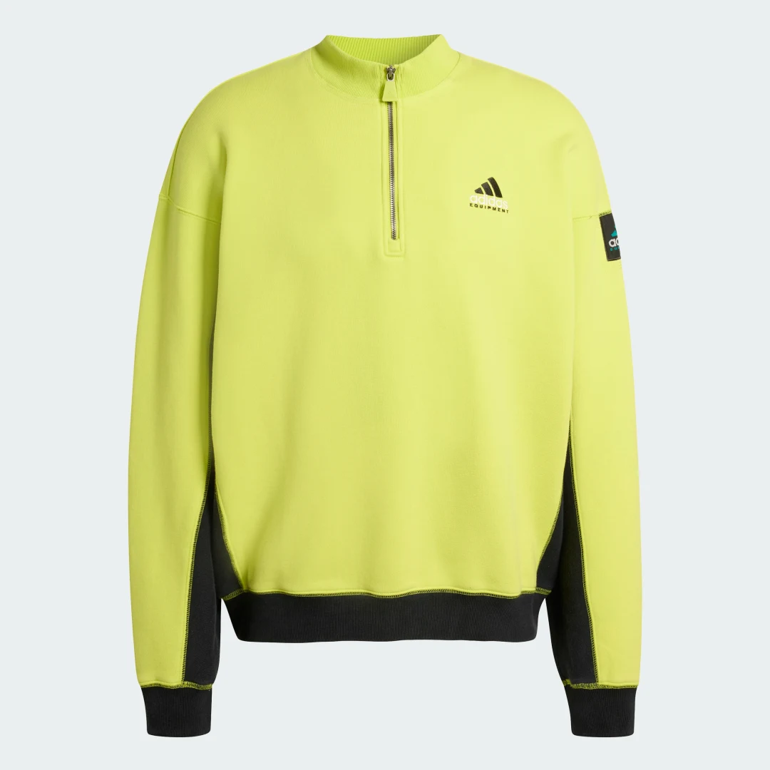 Thumbnail 3 de Jersey de cremallera hasta el pecho adidas Equipment Blocked — Amarillo