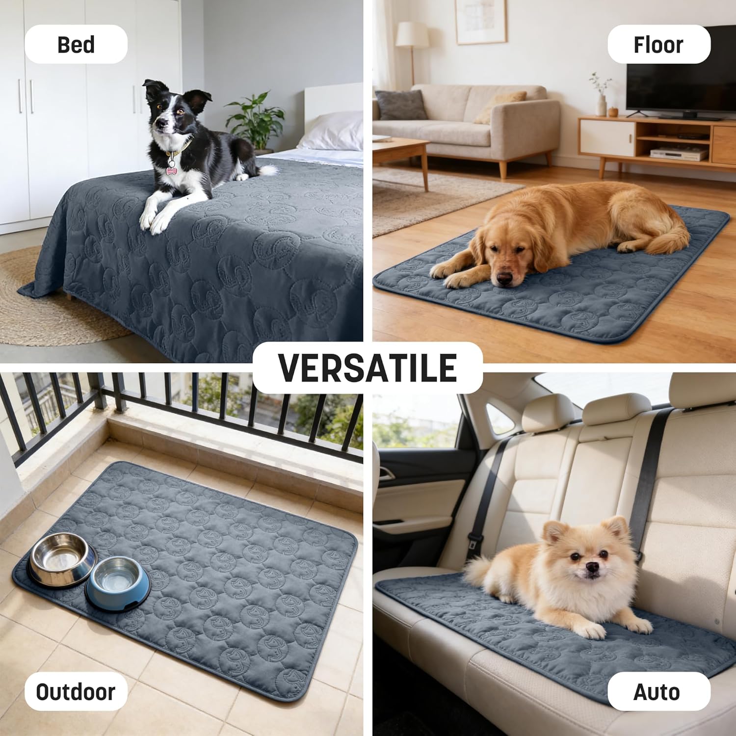 Thumbnail 5 de Pawsee coperta impermeabile per cani 150 x 120 cm: copridivano lavabile antiscivolo