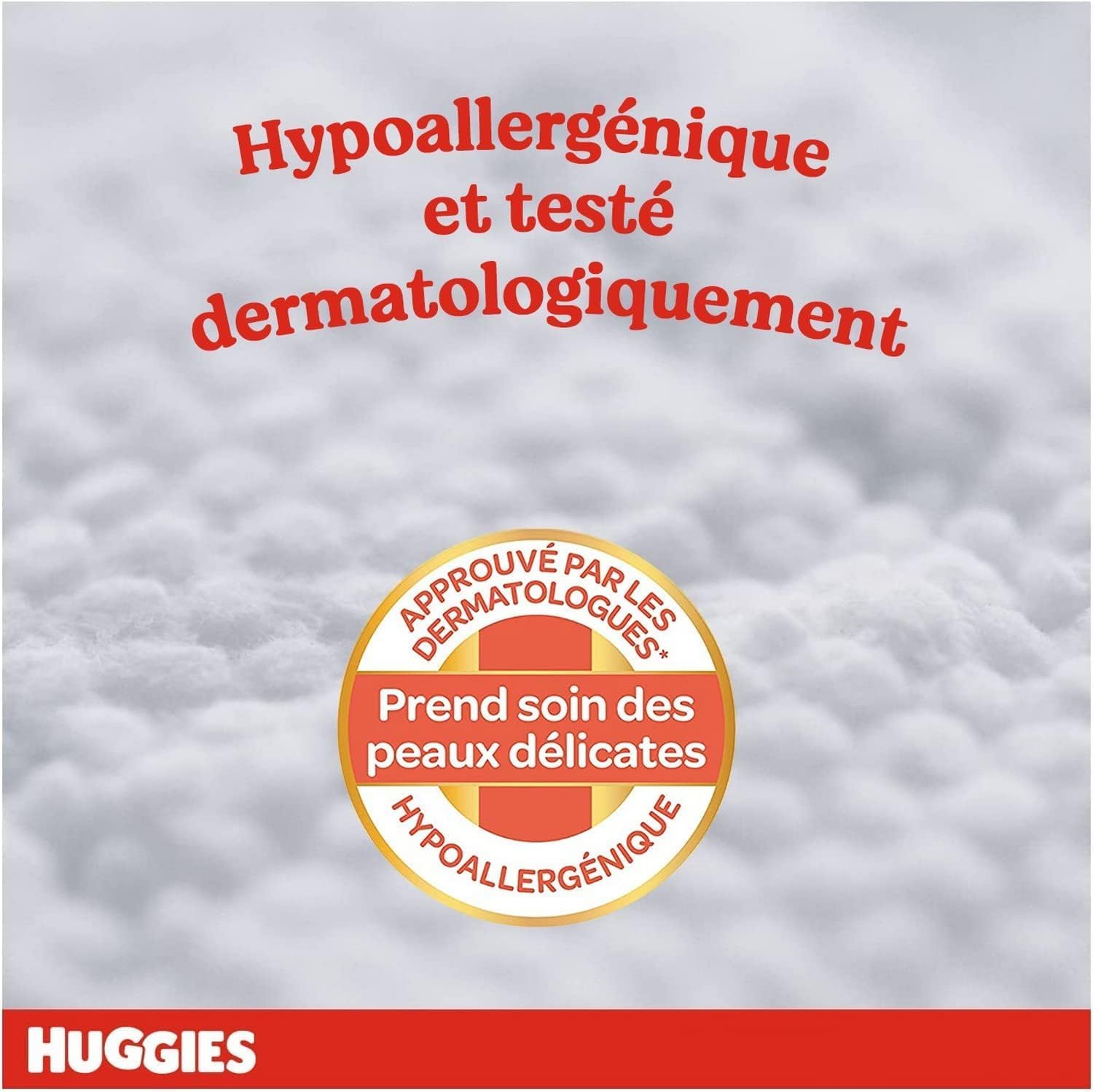 Detalle de HUGGIES Extra Care Couches Bébé Taille 4 (8–16 kg) – Pack 76 | douceur et protection pour la peau délicate