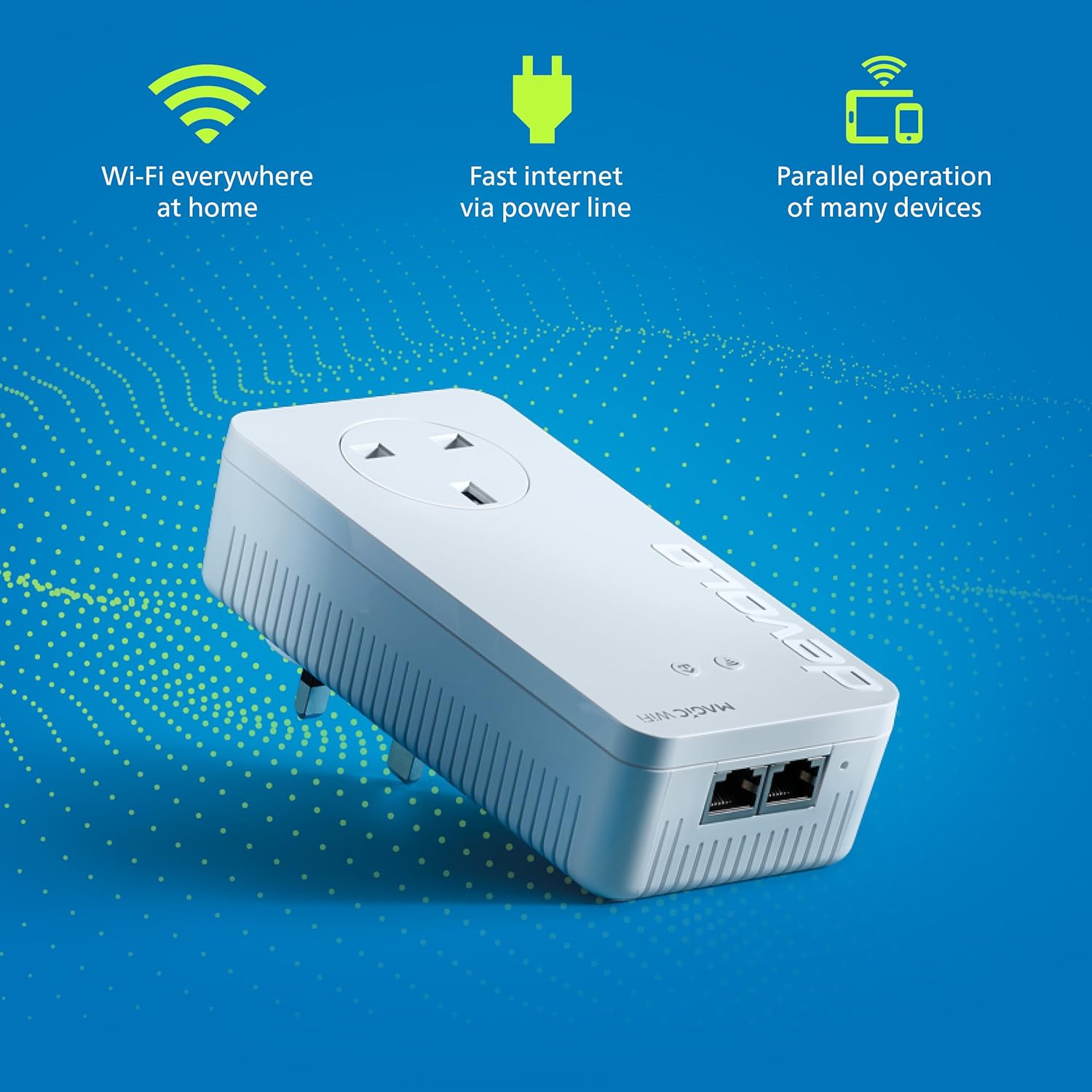 Thumbnail 3 de devolo Magic 2–2400 Mesh Wi-Fi 5 Next add-on adapter for Magic Powerline networks