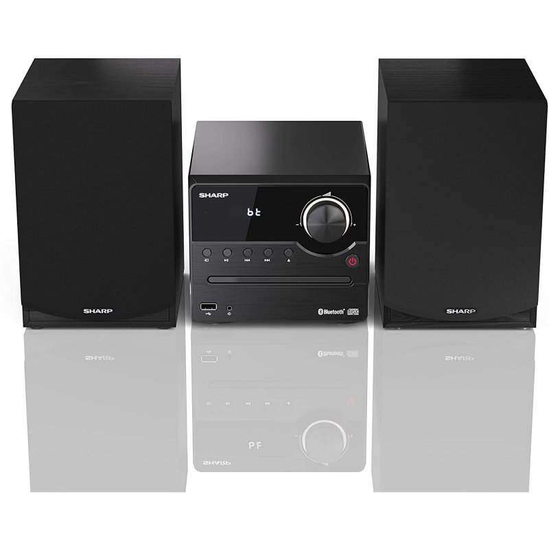 Detalle de Sharp XL-B512 Micro Cadena Bluetooth 45W: calidad Hi‑Fi compacta para tu hogar