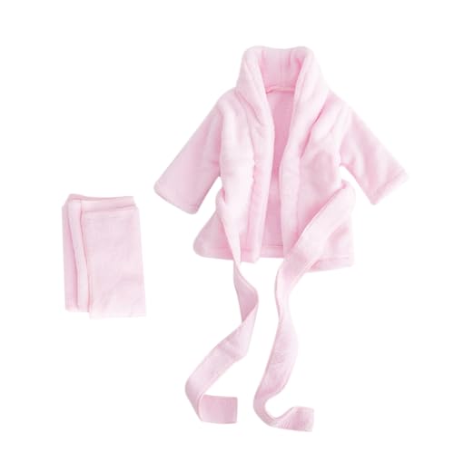 Thumbnail 8 de UPKOCH Bata de Baño Niña para Recién Nacido en Algodón Grueso - Rosa, Cómoda y Duradera