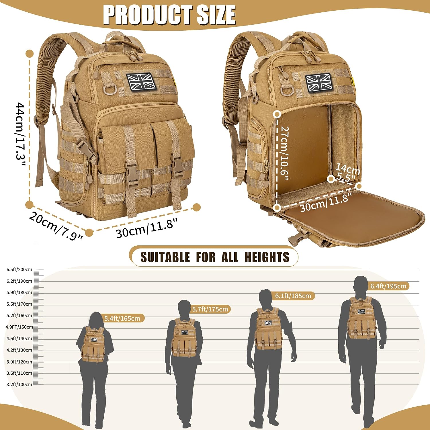 Detalle 2 de Camera Backpack with 15.6" Laptop Compartment