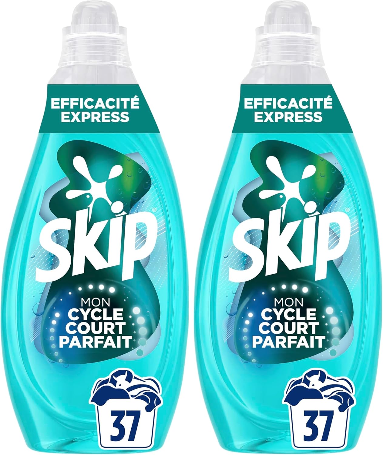 Detalle 2 de Skip - Lessive Liquide Cycle Court Parfait Couleur Protect, 39 lavages