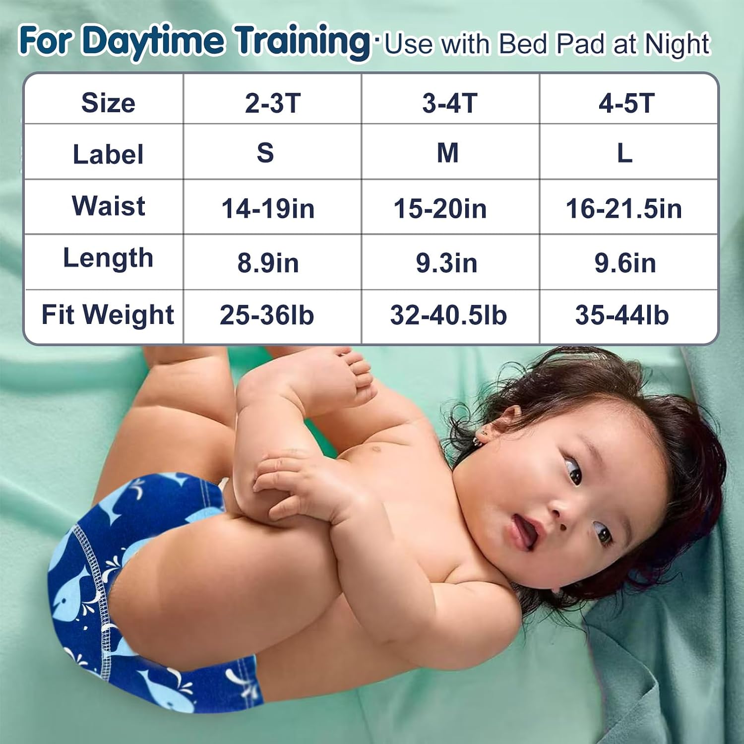 Detalle de Kids' Potty Training Pants, 100% Cotton