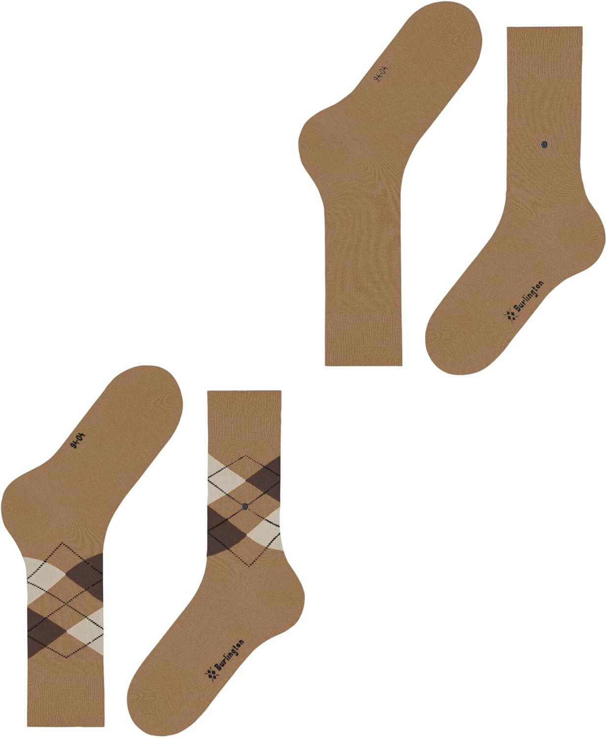 Thumbnail 4 de Burlington homme Everyday Argyle Mix 2-Pack — chaussettes respirantes en coton renforcé (lot de 2)