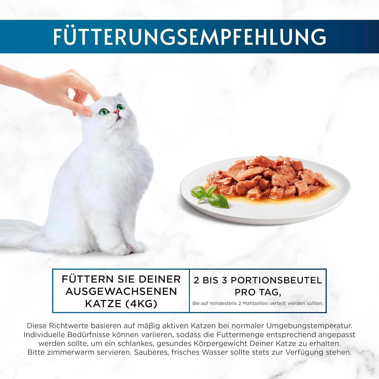 Detalle 2 de Gourmet Perle Erlesene Streifen 96er Pack 🐱