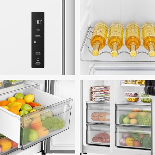 Thumbnail 11 de Hisense RS3P538NEWE: Frigorífico Americano Side By Side, Kitchen Fit y Multi Air Flow