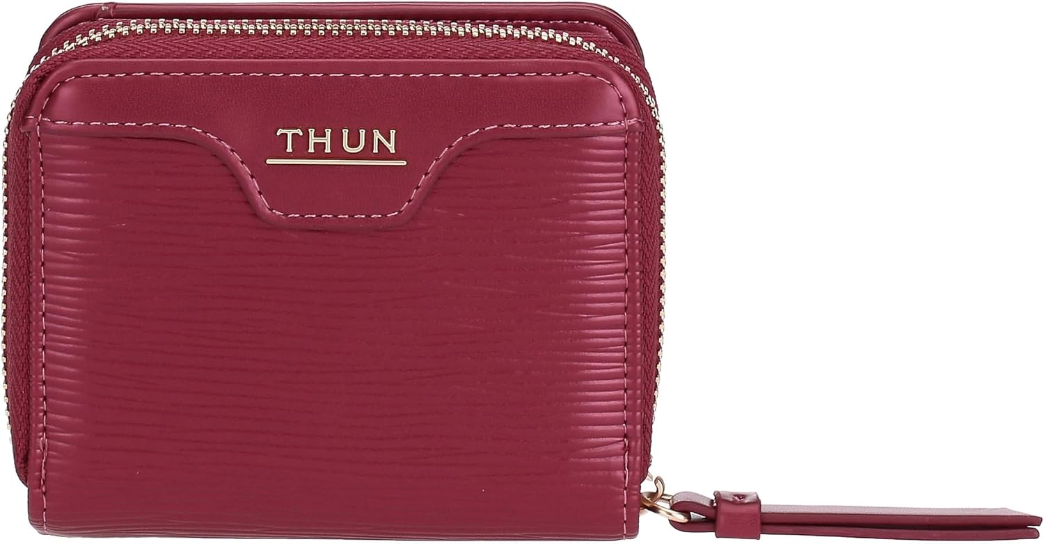 Detalle de THUN Portafoglio cherry piccolo: ecopelle, Collezione Sempre con me