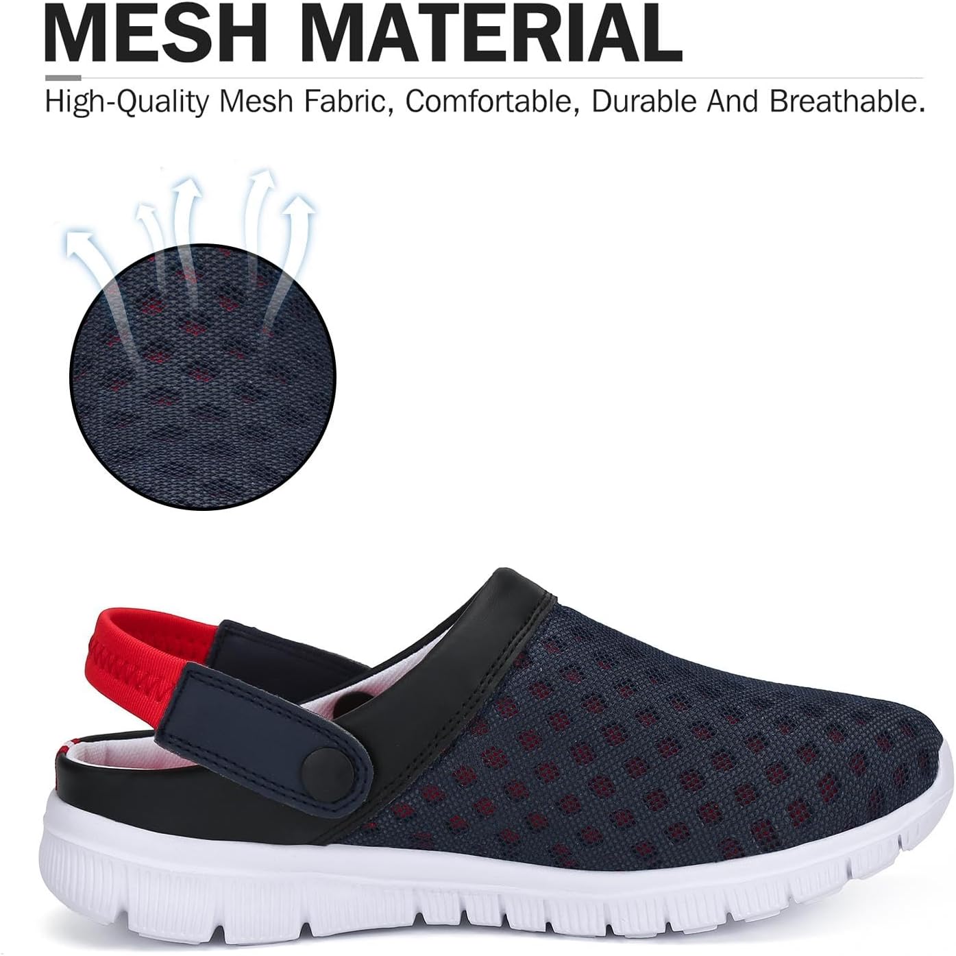 Detalle de SAGUARO Sabots Sandales Respirant – Chaussures de Jardin pour Hommes et Femmes