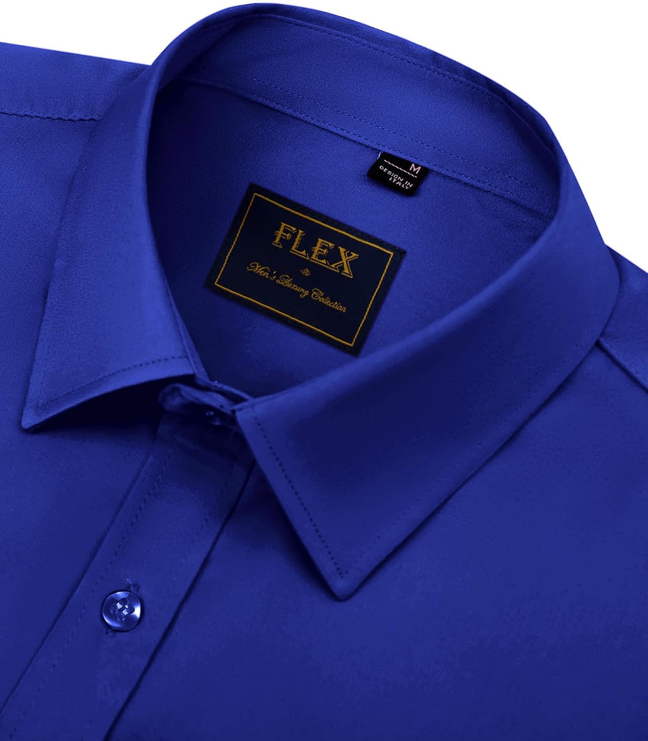Thumbnail 4 de J.VER Boys’ Long Sleeve Dress Shirt, Stretch Fabric, Spread Collar