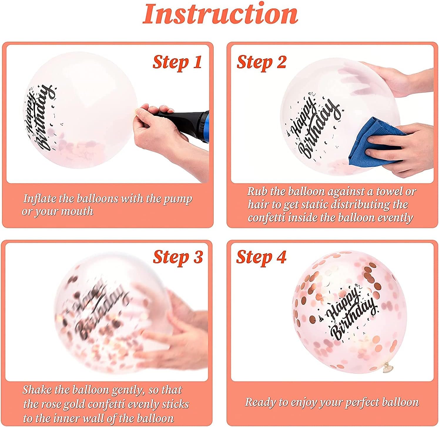Detalle de Beainfir 13th Birthday Decorations Set – Rose Gold Party Kit