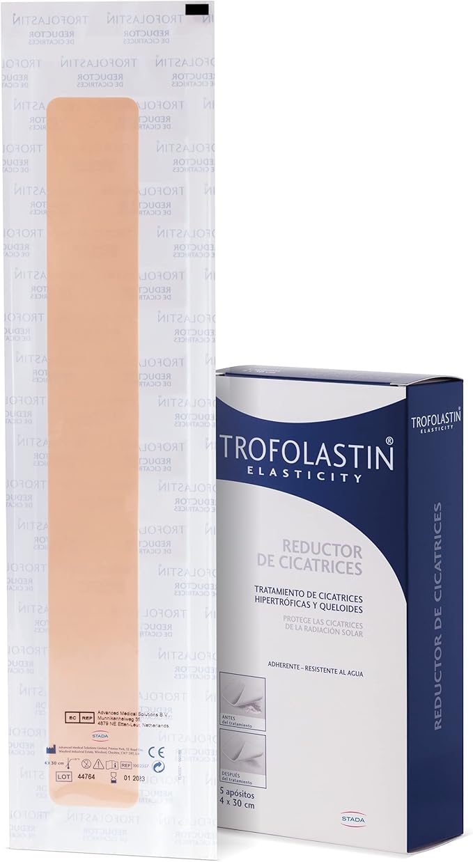 Trofolastin, Apósitos para Cicatrices Hipertróficas y Queloides 🩹