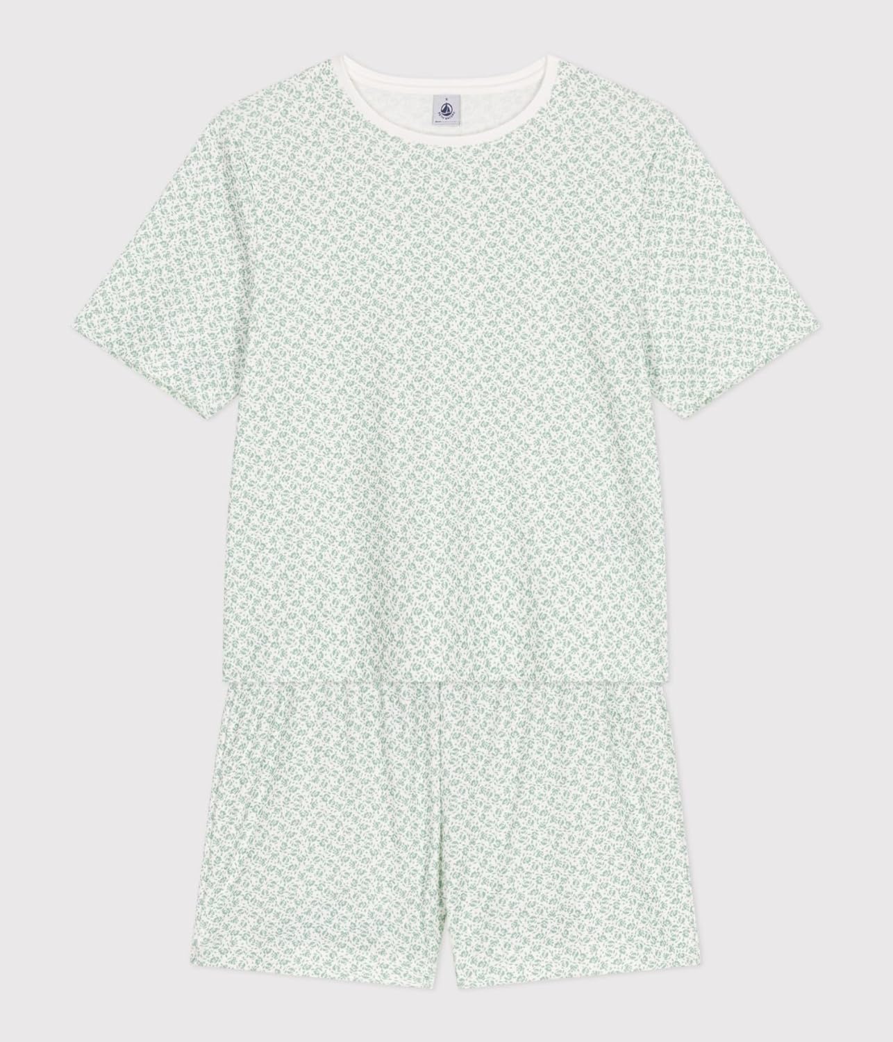 Thumbnail 2 de Petit Bateau Pyjacourt Femme : le pyjama short femme en coton floral