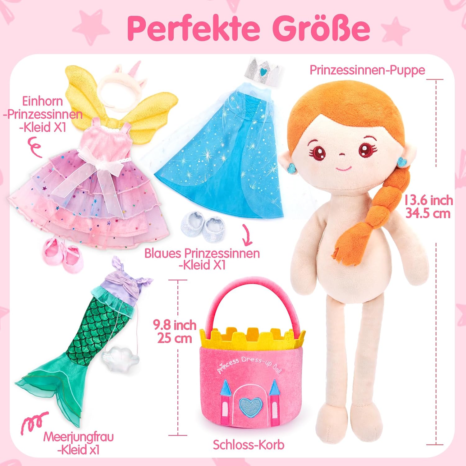 Thumbnail 6 de hahaland Anziehpuppe mit 3 Outfits