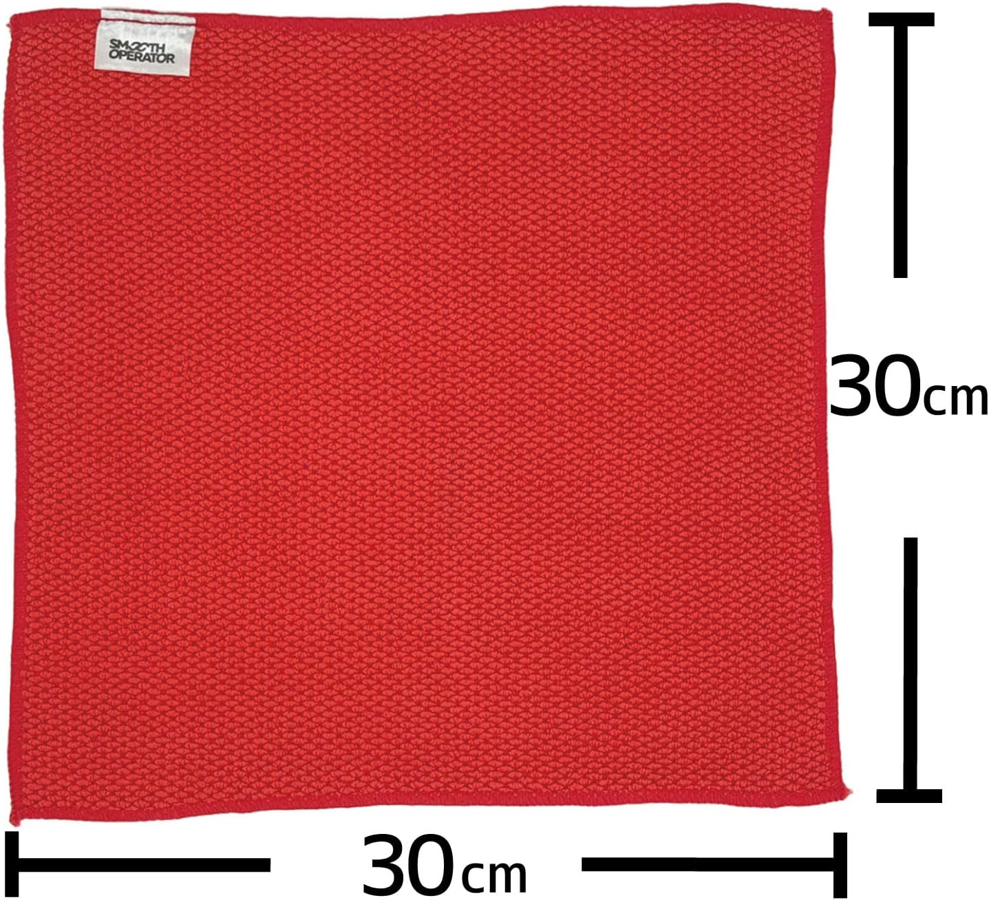 Detalle 2 de Smooth Operator SO-MCT24 メッシュクレイタオル 30×30cm、ポリエステル・ポリアミド素材