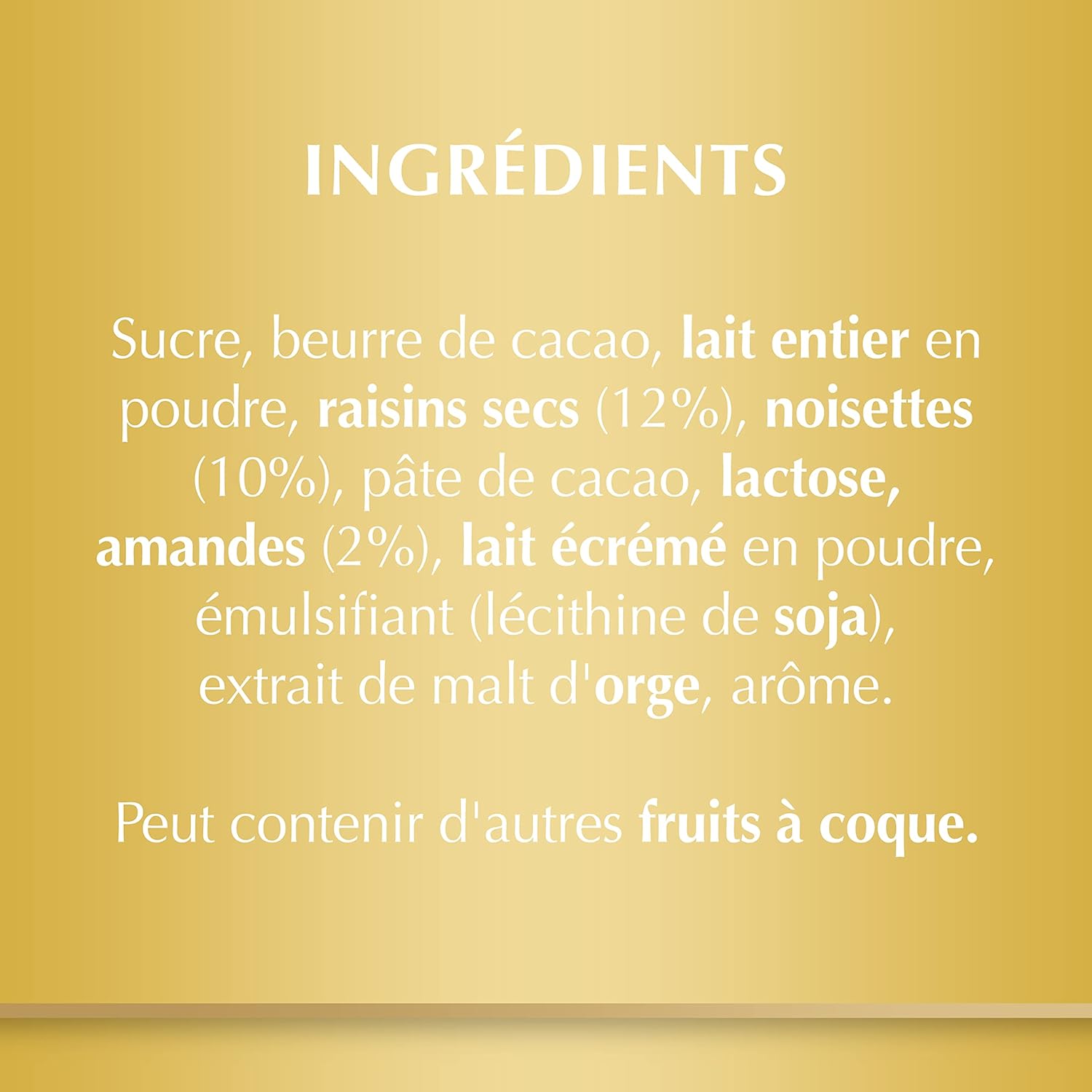 Thumbnail 2 de Lindt Maxi Tablette Swiss Premium Chocolat au Lait, Raisins Secs et Noisettes - 300 g